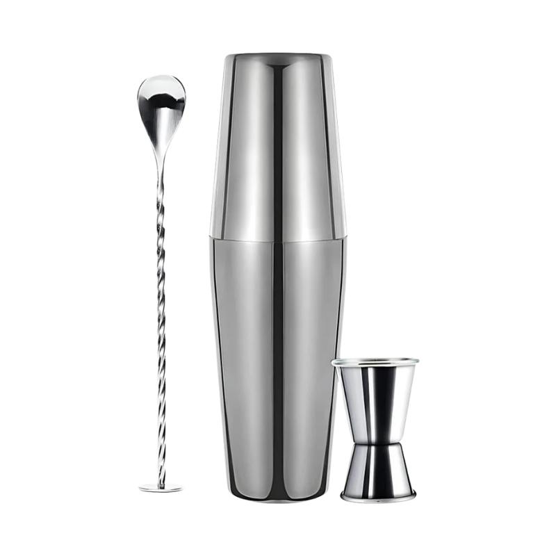 Vosco VSC-300B 3 Parça Kokteyl Set Boston Shaker - 750 ml